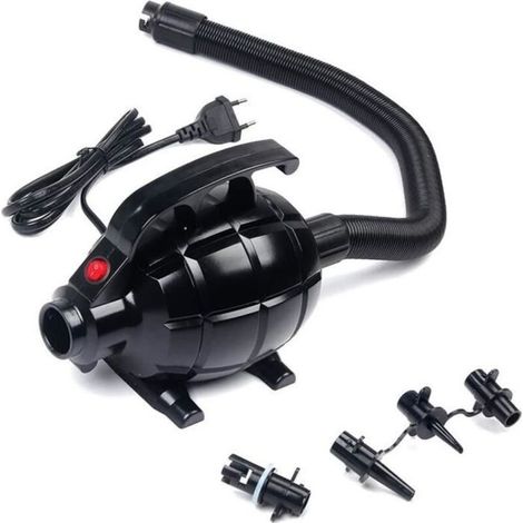 (Black) Electric Air Compressor - Tumbler Air Pump - Gym Pump - Black - 600W Power (1/4)