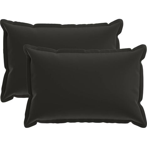 Funda de almohada 2 uds. HOUTEN Multicolor 50 x 75 cm Poliéster vidaXL (1/5)