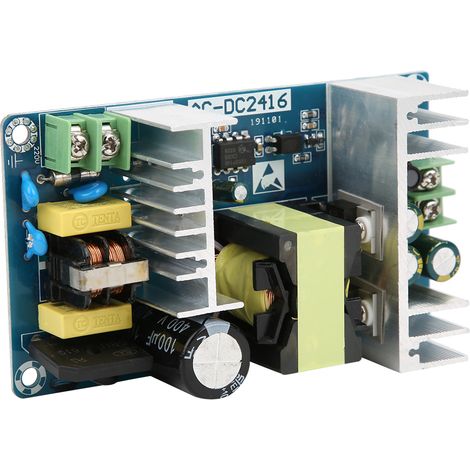 Alimentation à découpage, carte de module d'alimentation AC100V 240V (50HZ/60HZ) à DC 24V, protection contre les surtensions, petite pour la réparation