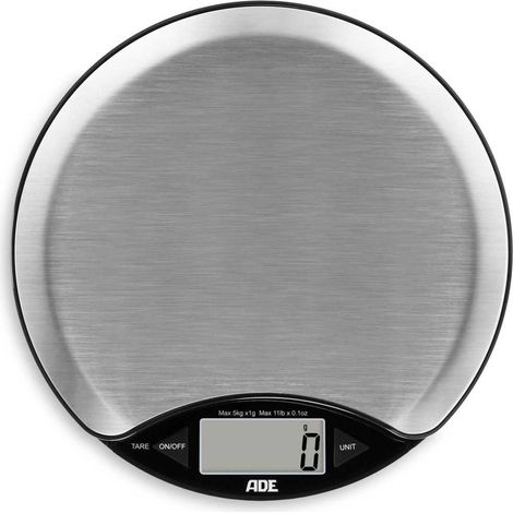 Báscula de cocina ade anja capacidad 5 kg acero inoxidable (1/5)