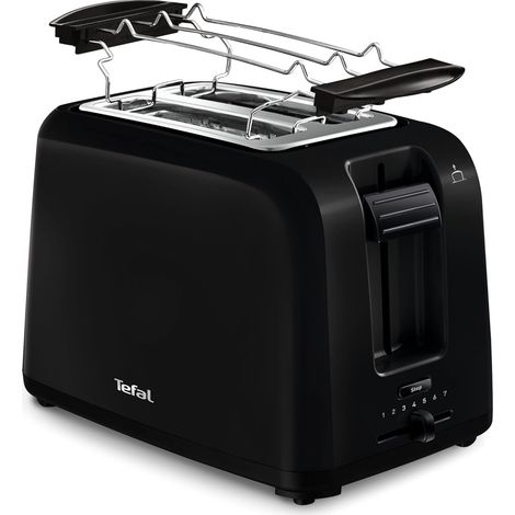 Vita, Grille-pain 2 fentes, Modèle noir scintillant, 7 niveaux de dorage pour des résultats parfaits, Fonction arrêt, TT1A2810 (1/5)