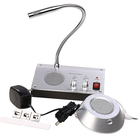 Système de Haut-Parleur interphone bidirectionnel Anti-interférence sans Bruit pour Banque, Bureau, Station de Magasin, fenêtre, Microphone, Sortie Audio, interphone, système de Haut-Parleur (1/5)