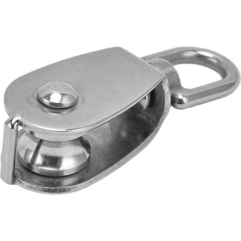 Poulie en acier inoxydable 304 pour levage de câble M20, durable et résistante (1/5)