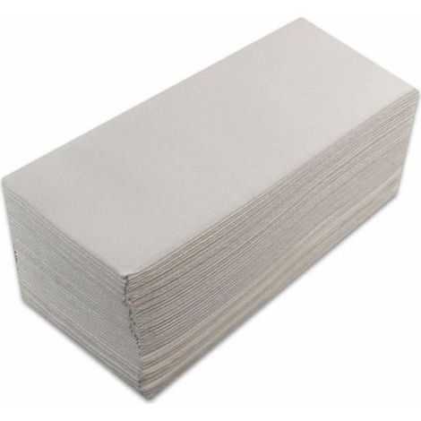 Serviette Jetable - 40 x 40 cm - Plie 1/8 - Matière Airlaid - Pour Usage Manuel - Lot de 50