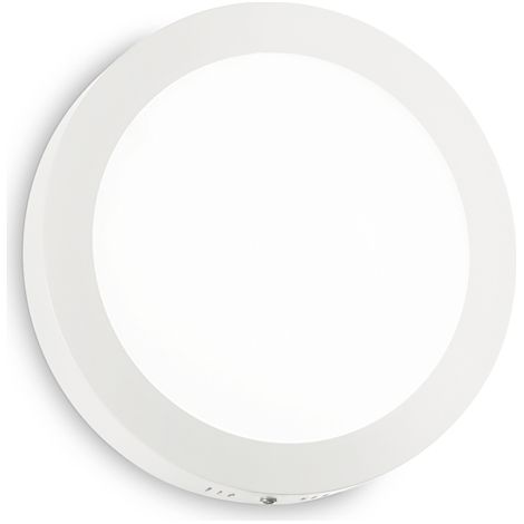 Applique Moderna Round Universal Alluminio-Plastiche Bianco Led 19W 3000K D22 (1/3)