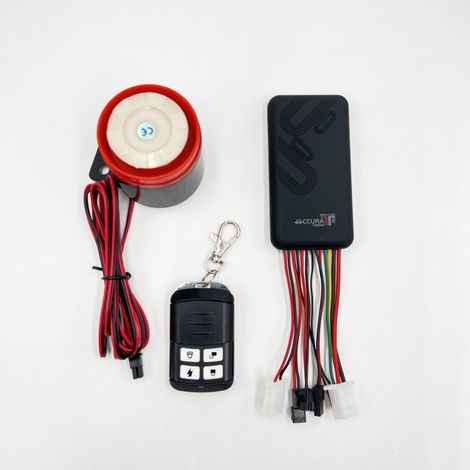 Traceur GPS de voiture précis GT06 avec haut-parleur d'alarme et alarme SOS VBlack -