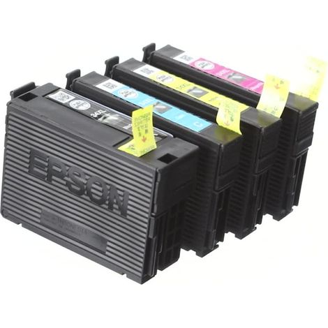 Epson 34 Multipack Bola de Golf - 4 Cartuchos Originales - Negro, Cian, Magenta, Amarillo