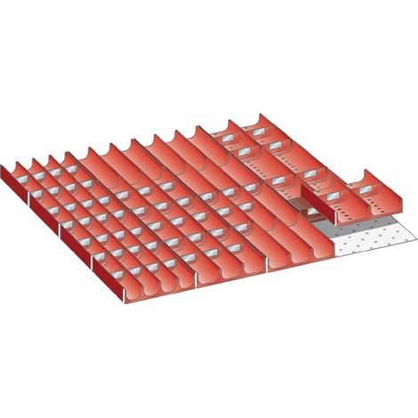 Lista Set Einsatzkästen 36x36E (BxTxFH) 612x612x75mm (1/5)