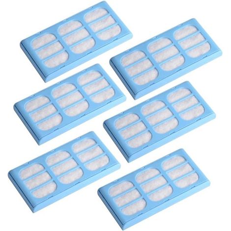 Set di 6 filtri per fontanella per animali domestici Cat Mate, filtro di ricambio al carbone attivo per fontanelle per gatti, compatibile con fontanelle per gatti, cartuccia filtrante per animali dome (1/4)