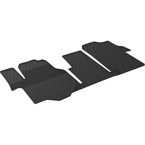 Set tappeti su misura in gomma - compatibile per  Man TGE (04/17) -  Volkswagen Crafter (01/17)