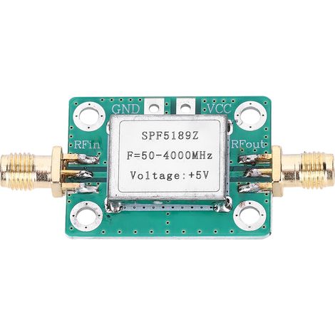 Rauscharmer Breitband-HF-Verstärker (50–4000 MHz) – Geschirmtes LNA-Modul (1/5)
