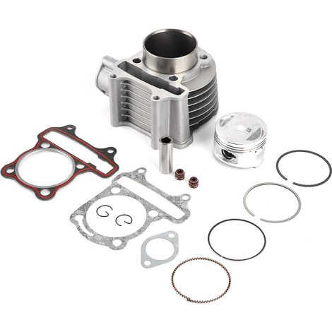 Jeu de pistons cylindre 57,4 mm pour VTT QUAD GY6 150 157QMJ 1P57QMJ cyclomoteur à refroidissement par air 4 temps
