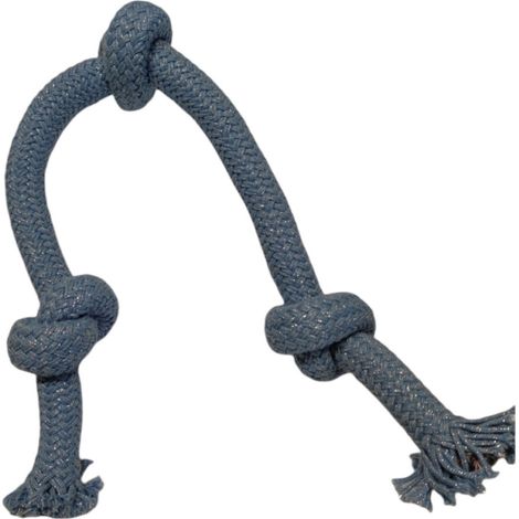 Corde COSMIC 3 nœuds, taille ø 2 cm x 45 cm, jouet pour chien - zolux (1/5)