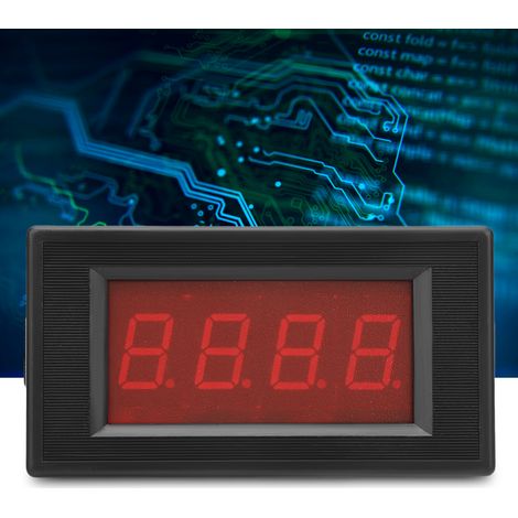 5135A DC5V 3 1/2-stelliges rotes LED-Digitalpanelmeter DC-Amperemeter (DC200A (75mV)) (1/5)