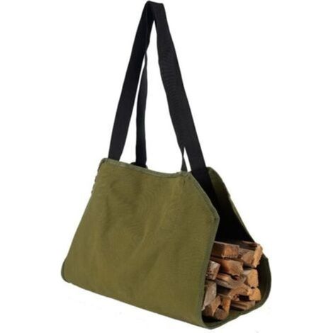 Firewood Storage Bag Multifunctional Portable Canvas Bag Storage Bag (1/3)