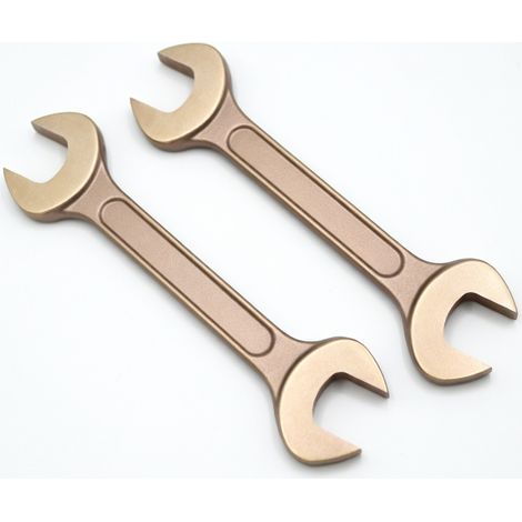 Chiave a forchetta doppia antideflagrante in bronzo di alluminio 27 x 30 mm (1/5)