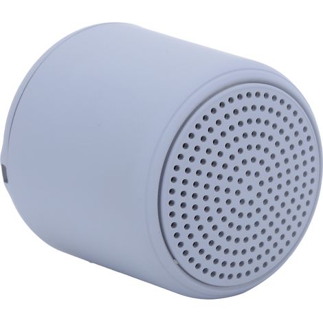 Mini enceinte Bluetooth 5.0 portable d'extérieur, sans fil et multifonctionnelle, grise