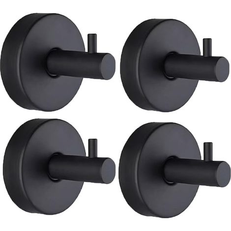 Ganci a ventosa per doccia, ganci portasciugamani, adatti per bagni, cucine, porte, pareti, accappatoi, impermeabili, riutilizzabili, smontabili, non richiedono foratura, ganci in acciaio inox, confez