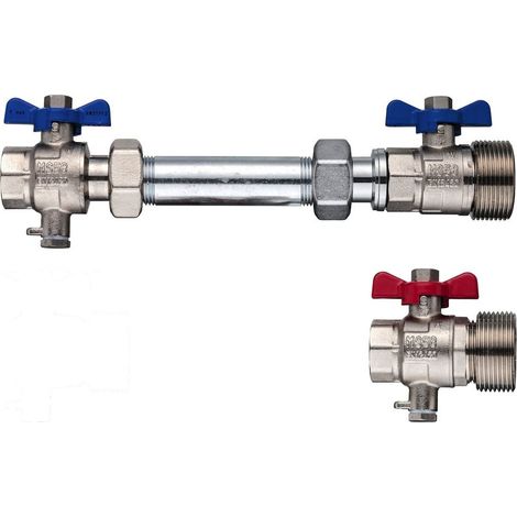 Kermi Juego de montaje WMZ 1'' AG x 3/4'' IG Horizontal, SFVZWMH1001