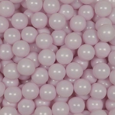 Balles De Piscine - 300 Pièces - Perles Roses Clair - Pour Jeu Aquatique Bain Trampoline - Lot Complet (1/4)