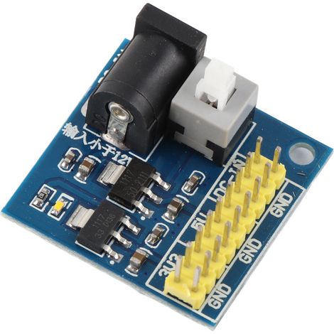 Module d'alimentation 5 pièces 3,3 V 5 V 12 V, module de conversion de tension multi-sorties CC-CC 12 V vers 3,3 V 5 V (1/4)