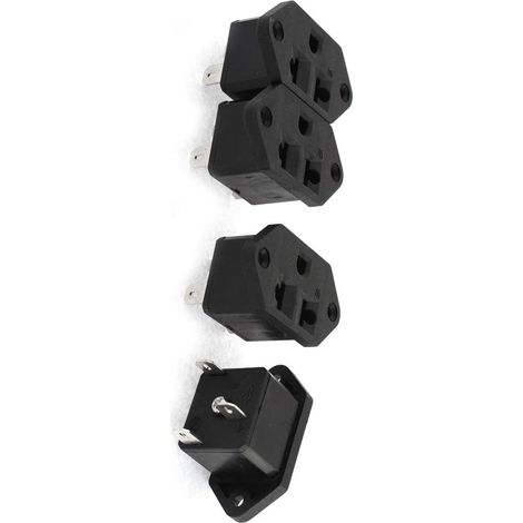 4 pièces AC 125 V/250 V 6A 3 prises courant pour prise américaine EU