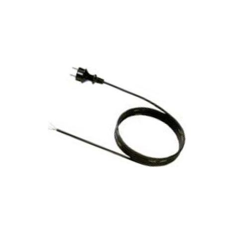 BACHMANN 322.186 CÂBLE SCHUKO 5 M NOIR