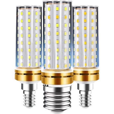 Lampes de croissance pour plantes (Blanc froid 6500K, E27 16W) Lot de 10 lampes LED de type maïs pour éclairage de secours domestique (1/5)