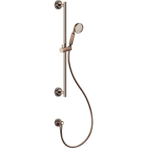 Gessi Venti20 Barre de douche avec coude de raccordement mural,