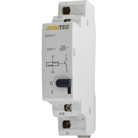Ohmtec 423411 Télérupteur modulaire 230V 16A