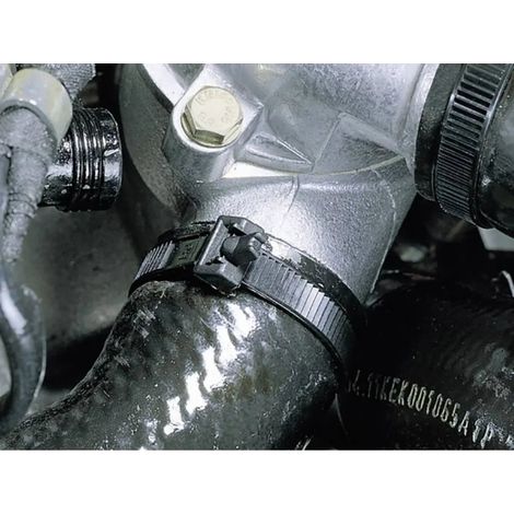 [NEUWERTIG] B-Ware Hellermann Tyton Kabelbinder Kabelband Schwarz Uv Stabilisiert Polyamid 100 Stück