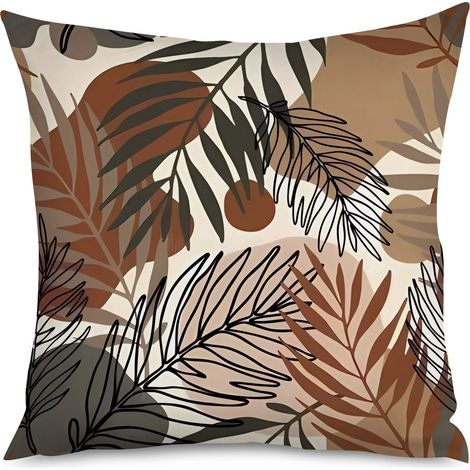 Housse de Coussin Formes Géométriques Élégantes (1/5)