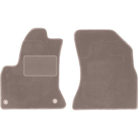 Tapis avant beiges pour Citroën C4 Grand Picasso 7 places (2006-2013) (1/5)
