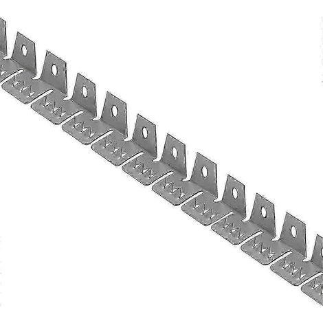 Bandes de fixation pour meubles à 3 dents, compatibles avec les bords incurvés des canapés et fauteuils rembourrés. (1/5)