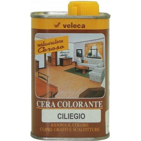 Restauratore Ceroso Ciliegio Ml 250 Veleca Olio Restauro Cera Per Mobili Antichi (1/2)