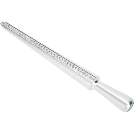 Baguette de Mesure pour Taille de Bague, Outil de Bijouterie pour Déterminer la Pointure des Doigts