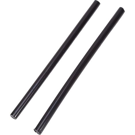 10 bâtons de colle thermofusible colorés 7x150mm pour pistolet basse puissance 20W, lot de 10 pièces (1/2)