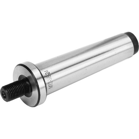 Mandrin de perçage à filetage 3/8"-24 avec tige 2MT, adaptateur à cône Morse trempé MT2, porte-outil d'alésage, bielle (1/5)