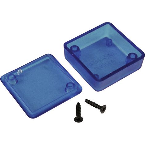 Hammond Electronics 1551FTBU Universal-Gehäuse 50 x 35 x 15 ABS Blau (translucent) 1 St.
