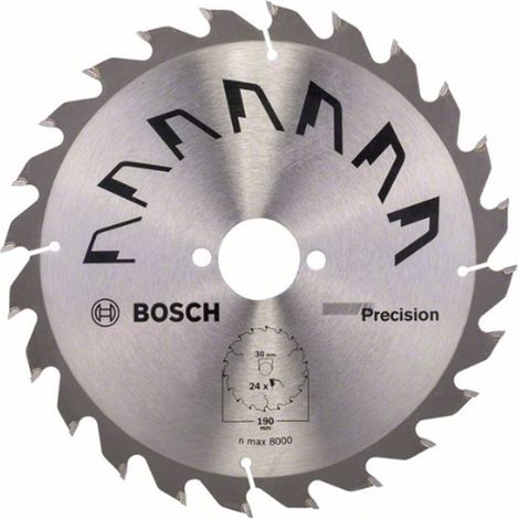 Hoja de sierra circular PRECISION Ø 190 mm BOSCH 2609256869