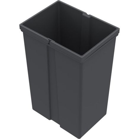 Hettich Abfallsystem-Eimer 29l, AvanTech You Pull 9279393 Kunststoff anthrazit