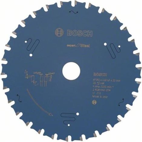 Bosch Expert for Steel hoja de sierra circular acero 160 mm