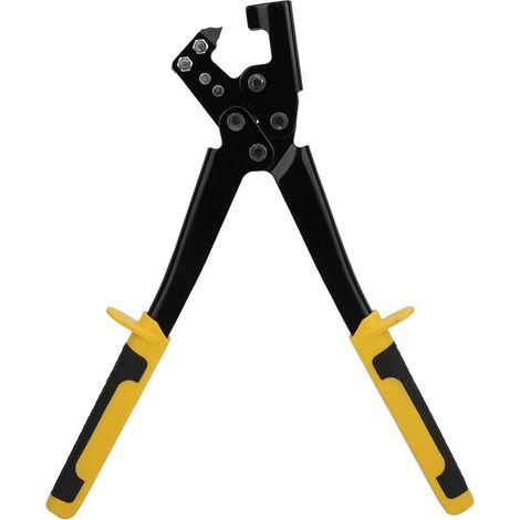 Pince à sertir pour Rails et Montants en Acier, Outil de poinçonnage pour Goujons – 0,3 x 0,8 cm (1/5)