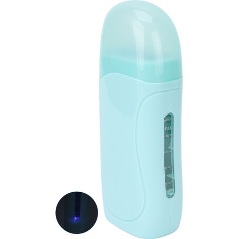 Chauffe-cire électrique portable, appareil d'épilation à la cire verte pour les bras, les jambes et les aisselles, prise UE 220 V (1/5)
