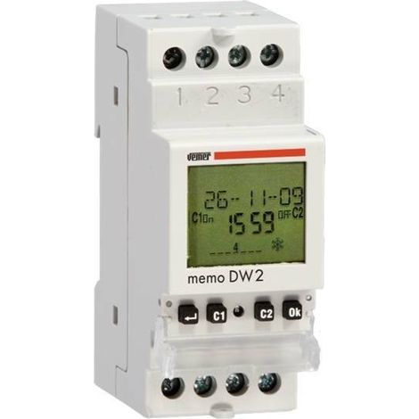 Vemer Memo Zeitschaltuhr DW2 VE341400