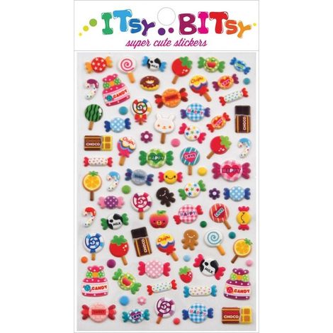 Itsy Bitsy Candy Mini-Aufkleber