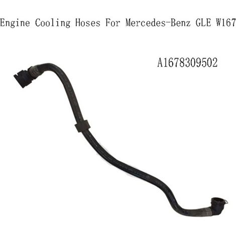 1678309502 is suitable for Mercedes-Benz GLE W167 coolant hoses. (1/4)