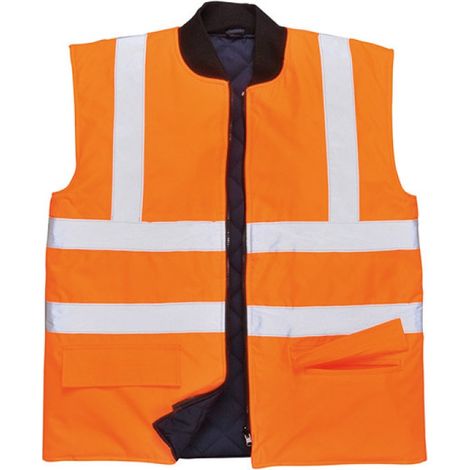 Gilet HV Réversible couleur : Orange taille M - PORTWEST