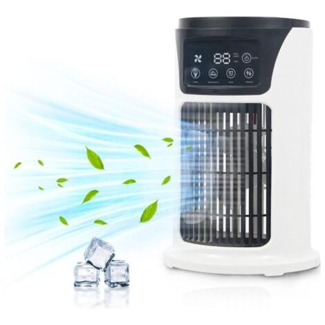 Ventilateur climatiseur portable, mini climatiseur portable personnel, ventilateur de bur
