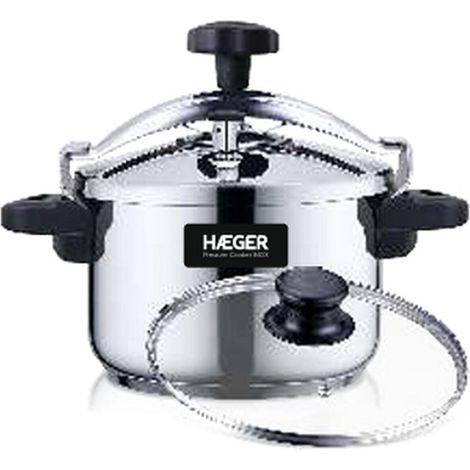 Haeger Inox Plus olla a presión capacidad 4L inox